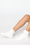 Throwback High Top Sneaker - White
