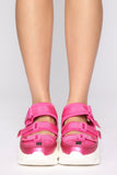 Real Talk Sneakers - Fuchsia