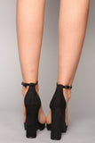 Your Biggest Fan Heels - Black