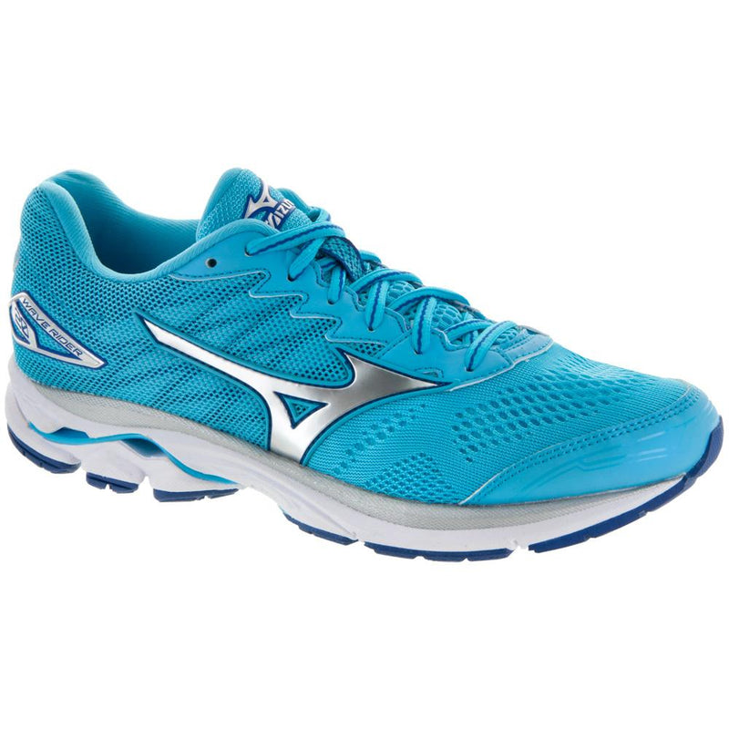 Mizuno Wave Rider 20 Women's Blue Atoll/Silver/White