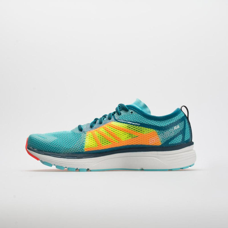 Salomon Sonic RA Women's Blue Curacao/Safety Yellow/Fiery Coral