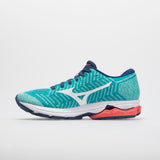 Mizuno Waveknit R2 Women's Peacock Blue/Fiery Coral