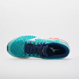 Mizuno Waveknit R2 Women's Peacock Blue/Fiery Coral