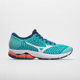 Mizuno Waveknit R2 Women's Peacock Blue/Fiery Coral