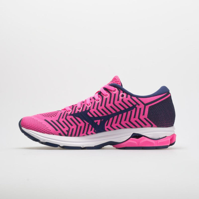 Mizuno Waveknit R2 Women's Pink Glo/Sodalite Blue