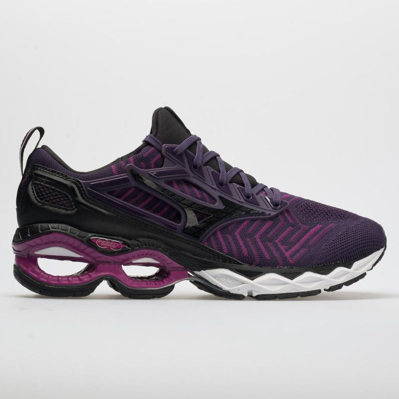 Mizuno Waveknit C1 Women's Plum/Black