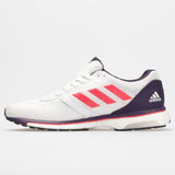 adidas adizero Adios 4 Women's White/Shock Red/Legend Purple