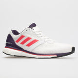 adidas adizero Adios 4 Women's White/Shock Red/Legend Purple