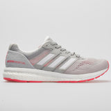 adidas adizero Boston 7 Women's Grey/White/Shock Red