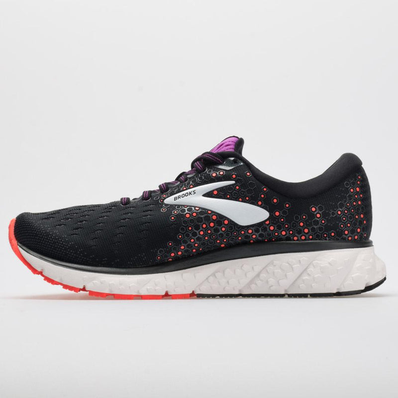 Brooks Glycerin 17 Women's Black/Fiery Coral/Purple