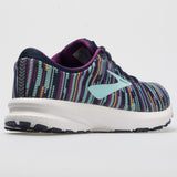 Brooks Launch 6 Apparel Print Pack Women's Navy/Light Blue/Charisma