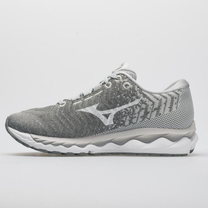 Mizuno Wave Sky Waveknit 3 Women's Glacier Grey/White