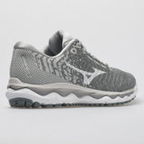 Mizuno Wave Sky Waveknit 3 Women's Glacier Grey/White