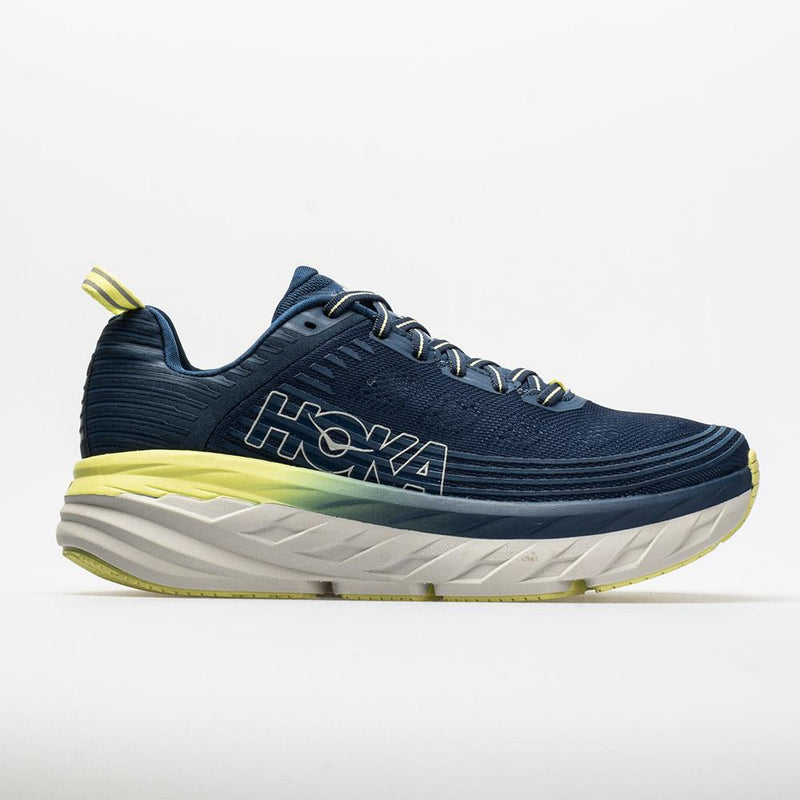 Hoka One One Bondi 6 Women's Ensign Blue/Lime Sherbet