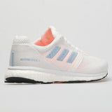 adidas adizero Adios 4 Women's White/Blow Blue/Solar Orange