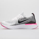 Nike Epic React Flyknit 2 Women's White/Black/Hyper Pink/Blue Tint