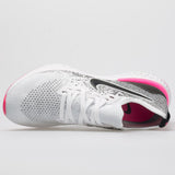 Nike Epic React Flyknit 2 Women's White/Black/Hyper Pink/Blue Tint