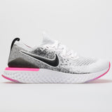Nike Epic React Flyknit 2 Women's White/Black/Hyper Pink/Blue Tint