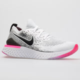 Nike Epic React Flyknit 2 Women's White/Black/Hyper Pink/Blue Tint