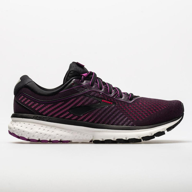 Brooks Ghost 12 Women's Black/Hollyhock/Pink