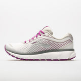 Brooks Ghost 12 Women's White/Gray/Hollyhock