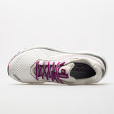 Brooks Ghost 12 Women's White/Gray/Hollyhock