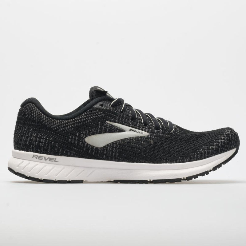 Brooks Revel 3 Women's Black/Blackened Pearl/White