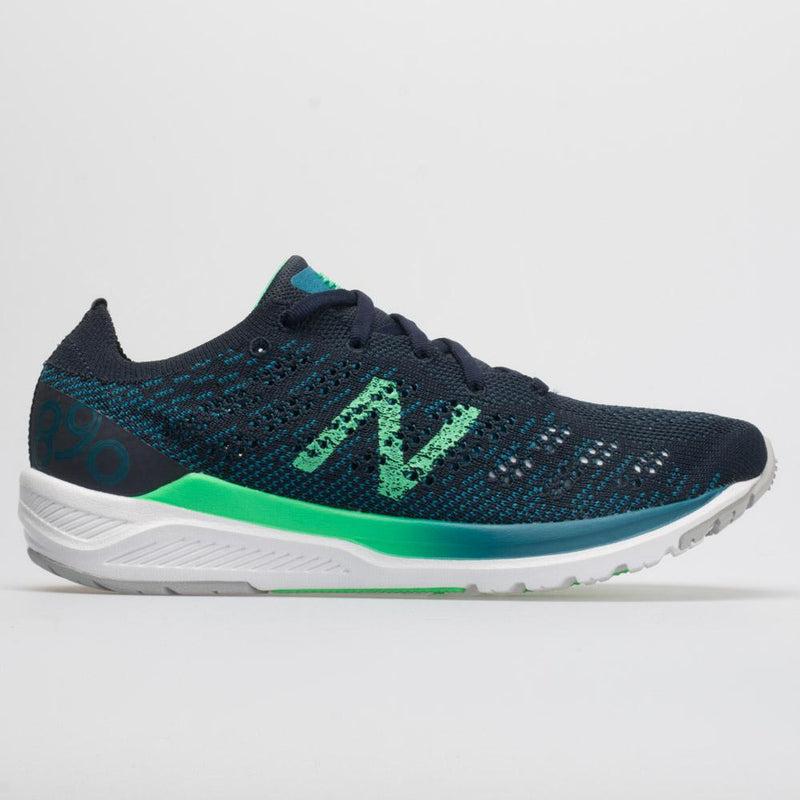 New Balance 890v7 Women's Dark Neptune/Eclipse/Neon Emerald