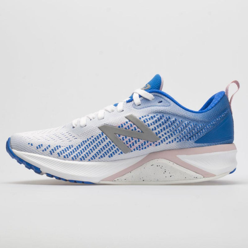 New Balance 870v5 Women's White/Vivid Cobalt/Oxygen Pink