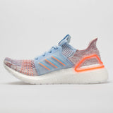 adidas Ultraboost 19 Women's Glow Blue/Hi-Res Coral/Maroon