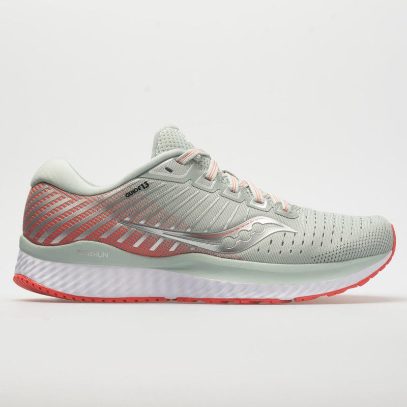 Saucony Guide 13 Women's Sky Gray/Coral