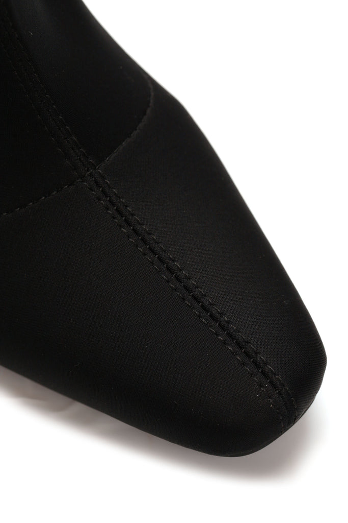 Can You Say Sleek Bootie - Black