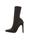 Can You Say Sleek Bootie - Black