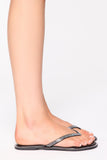 Just Realized Flat Sandals - Black