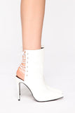 Fast Lane Bootie - White