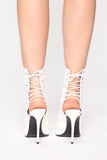 Fast Lane Bootie - White