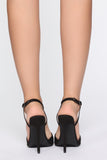 I Am A Believer Heeled Sandals - Black