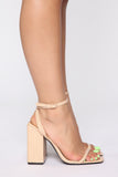 Do You Ever Wonder Heeled Sandals - Nude