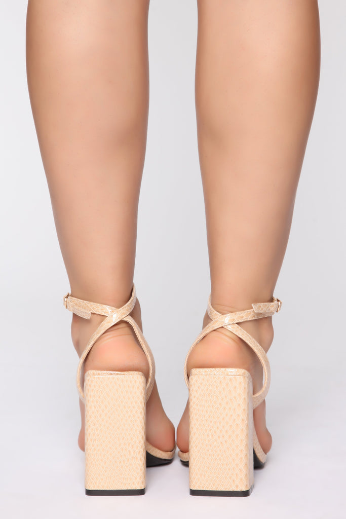 Do You Ever Wonder Heeled Sandals - Nude