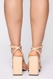 Do You Ever Wonder Heeled Sandals - Nude