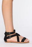 No Hiding Sandal - Black