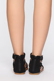 No Hiding Sandal - Black