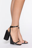 Do You Ever Wonder Heeled Sandals - Black