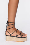 Ignoring You Flat Sandals - Black