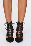 Love You Not Booties - Black
