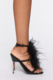 Lost In The Moment Heeled Sandals - Black