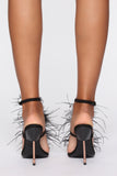 Lost In The Moment Heeled Sandals - Black