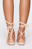 False Alarm Flat Sandals - Nude
