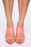 Call Me Maybe Heeled Sandals - Orange