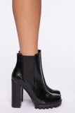 Night Out Booties - Black
